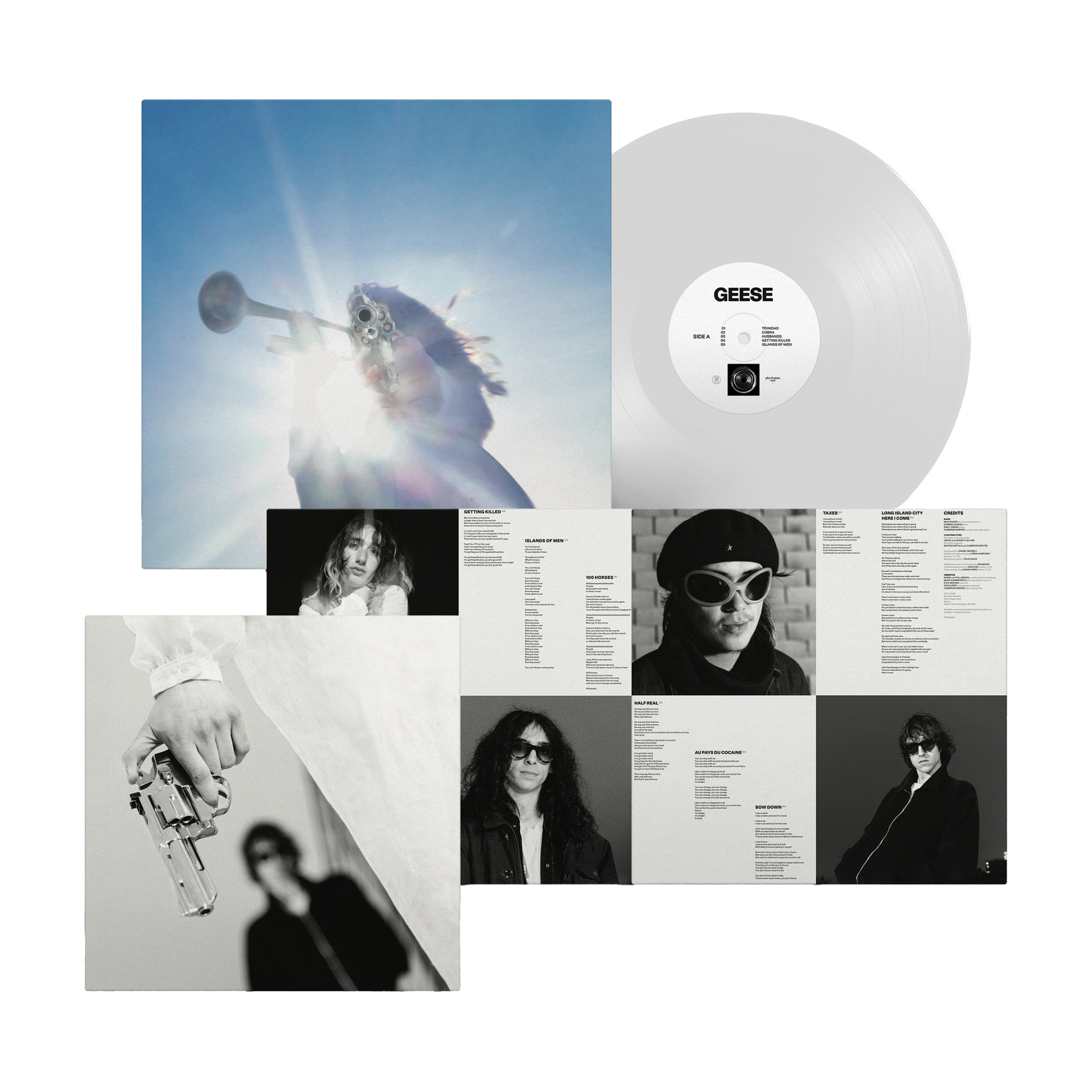 Getting Killed LP - Clear – Geese